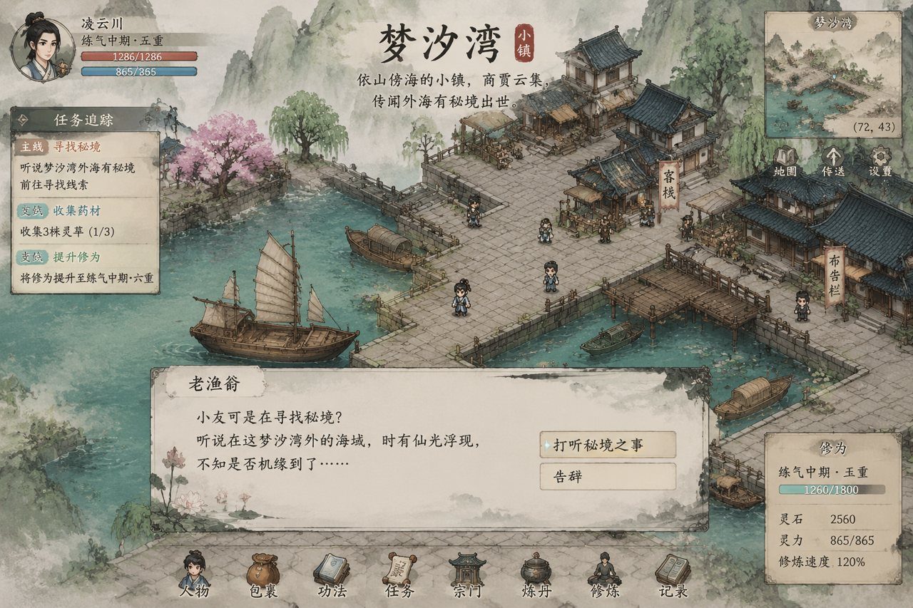 谪仙索欢录 中文界面 演示图 2